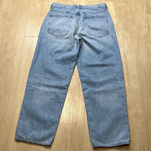 AGOLDE Crisscross Upsize High Waist Jeans SIZE 33 1215 - Picture 6 of 10